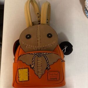 Loungefly Trick R Treat Sam Cosplay Mini Backpack Halloween Bag Purse